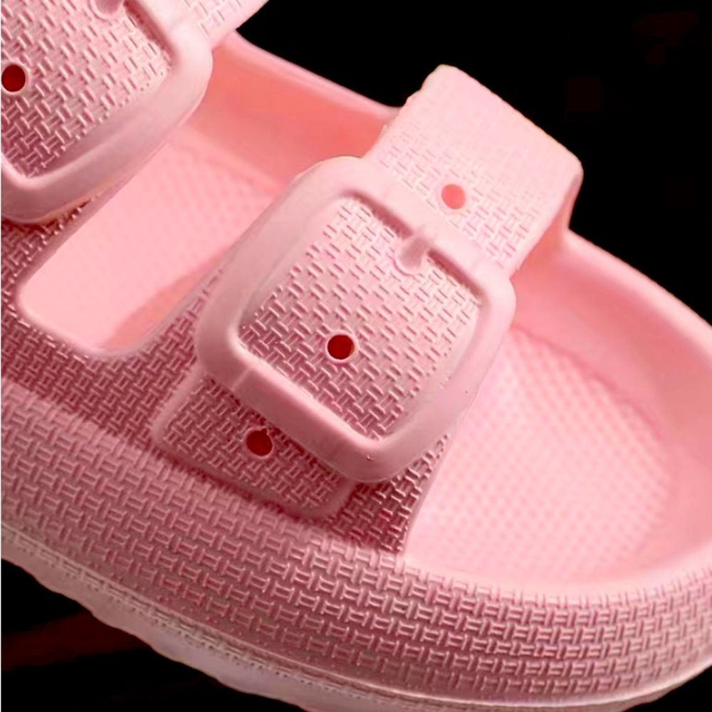 Pink shoes